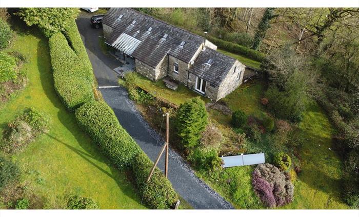 Yr Hen Stablau aerial view